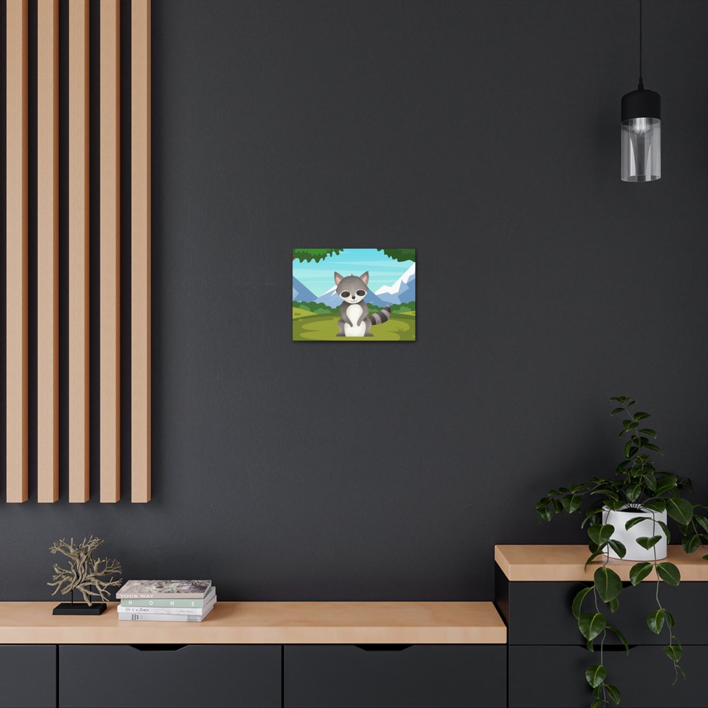 "Woodland Baby Raccoon" Wall Art - Weave Got Gifts - Unique Gifts You Won’t Find Anywhere Else!