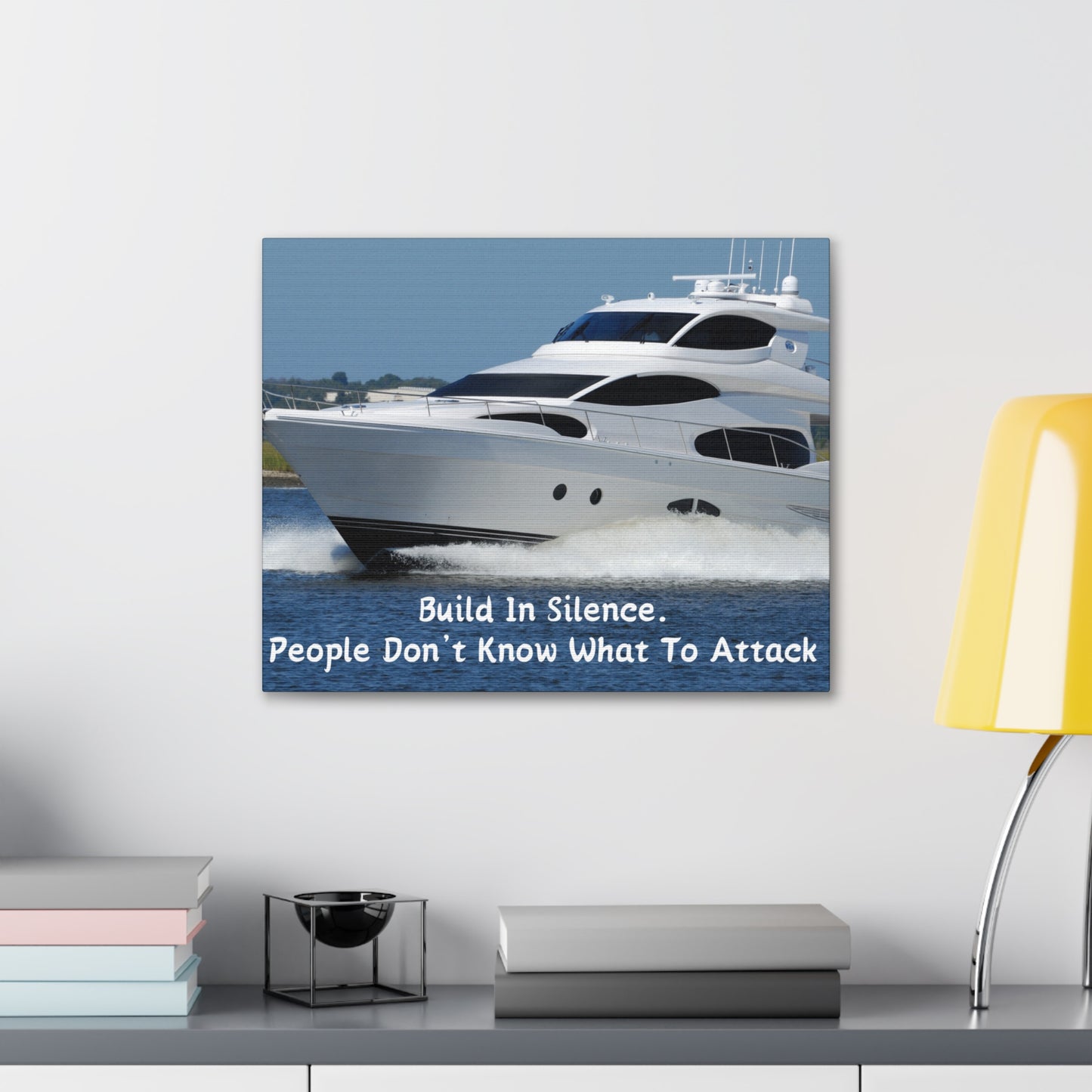 "Build In Silence" Wall Art - Weave Got Gifts - Unique Gifts You Won’t Find Anywhere Else!