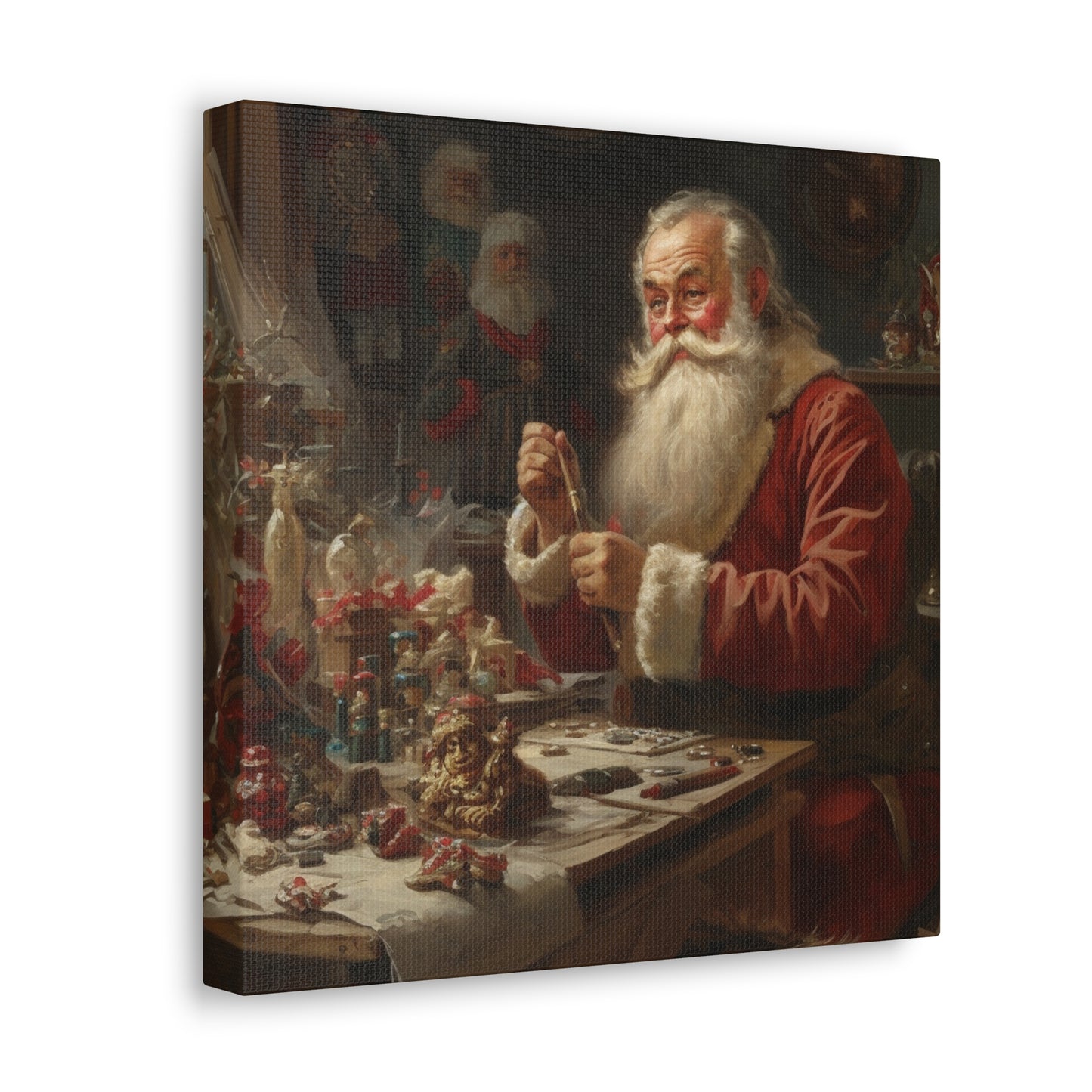 "Vintage Santa" Wall Art - Weave Got Gifts - Unique Gifts You Won’t Find Anywhere Else!