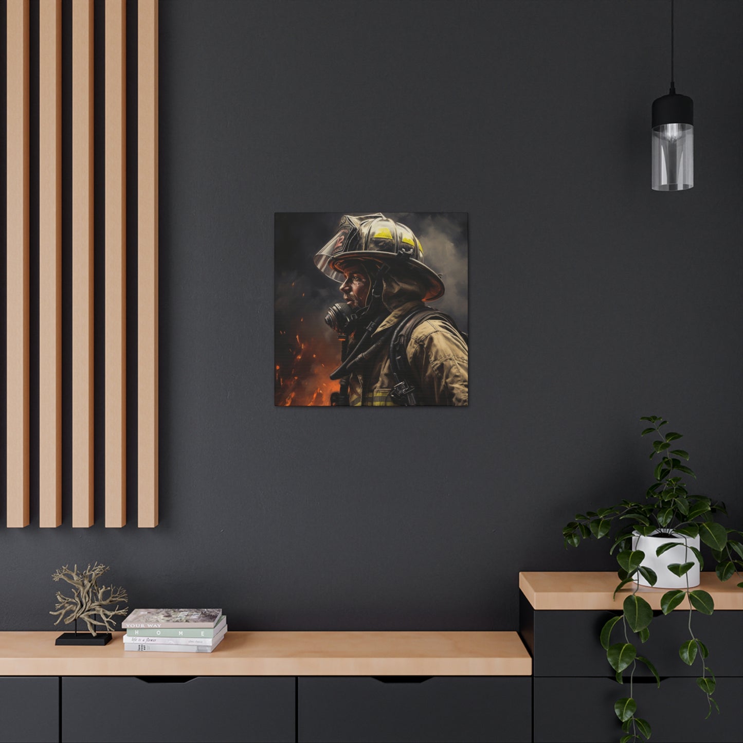 "Firefighter" Wall Art - Weave Got Gifts - Unique Gifts You Won’t Find Anywhere Else!