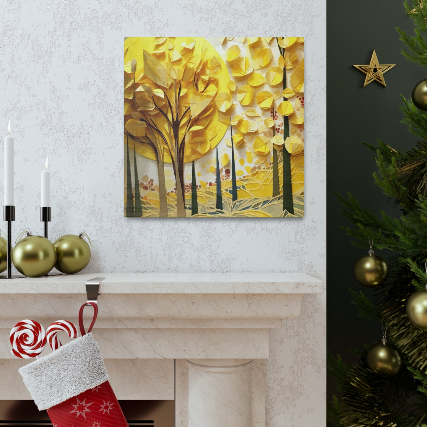 Golden Forest" Wall Art - Weave Got Gifts - Unique Gifts You Won’t Find Anywhere Else!