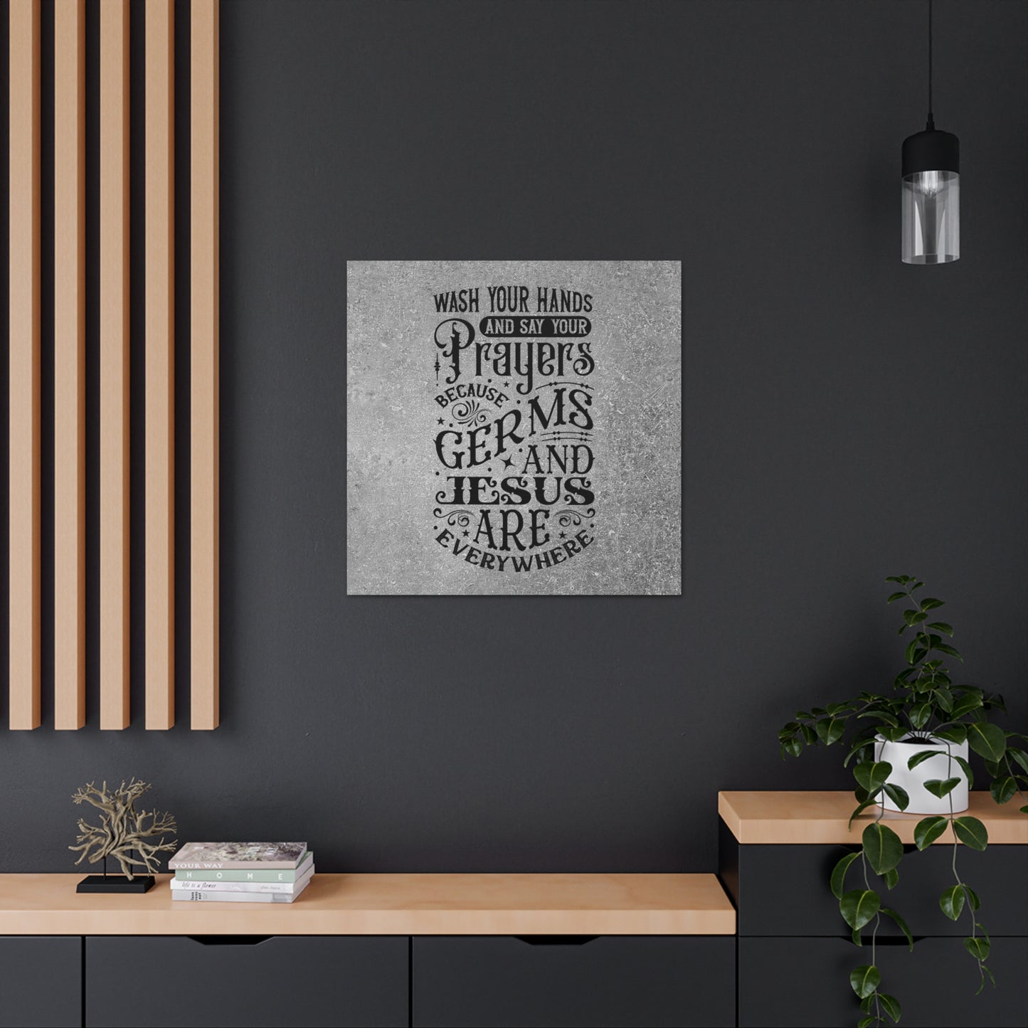 "Wash Your Hands & Say Your Prayers" Wall Art - Weave Got Gifts - Unique Gifts You Won’t Find Anywhere Else!