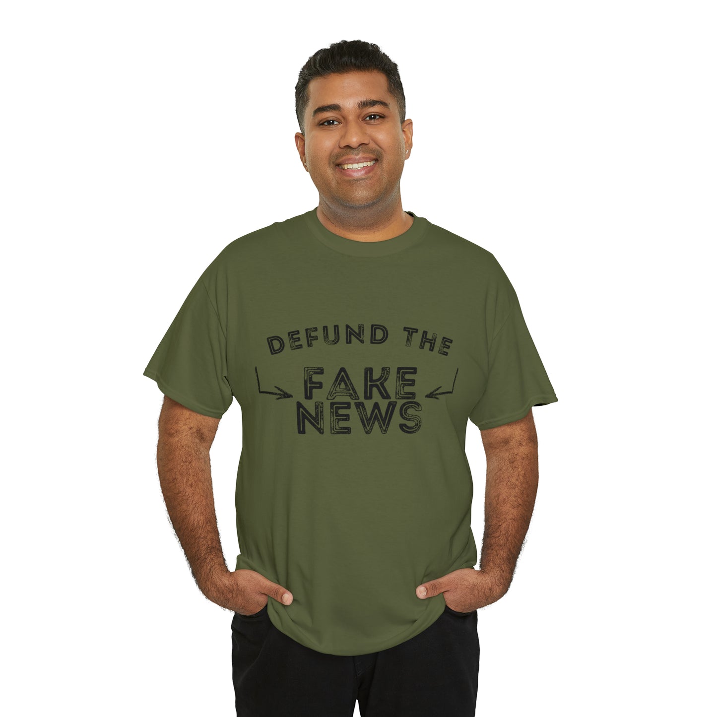 "Defund The Fake News" T-Shirt - Weave Got Gifts - Unique Gifts You Won’t Find Anywhere Else!