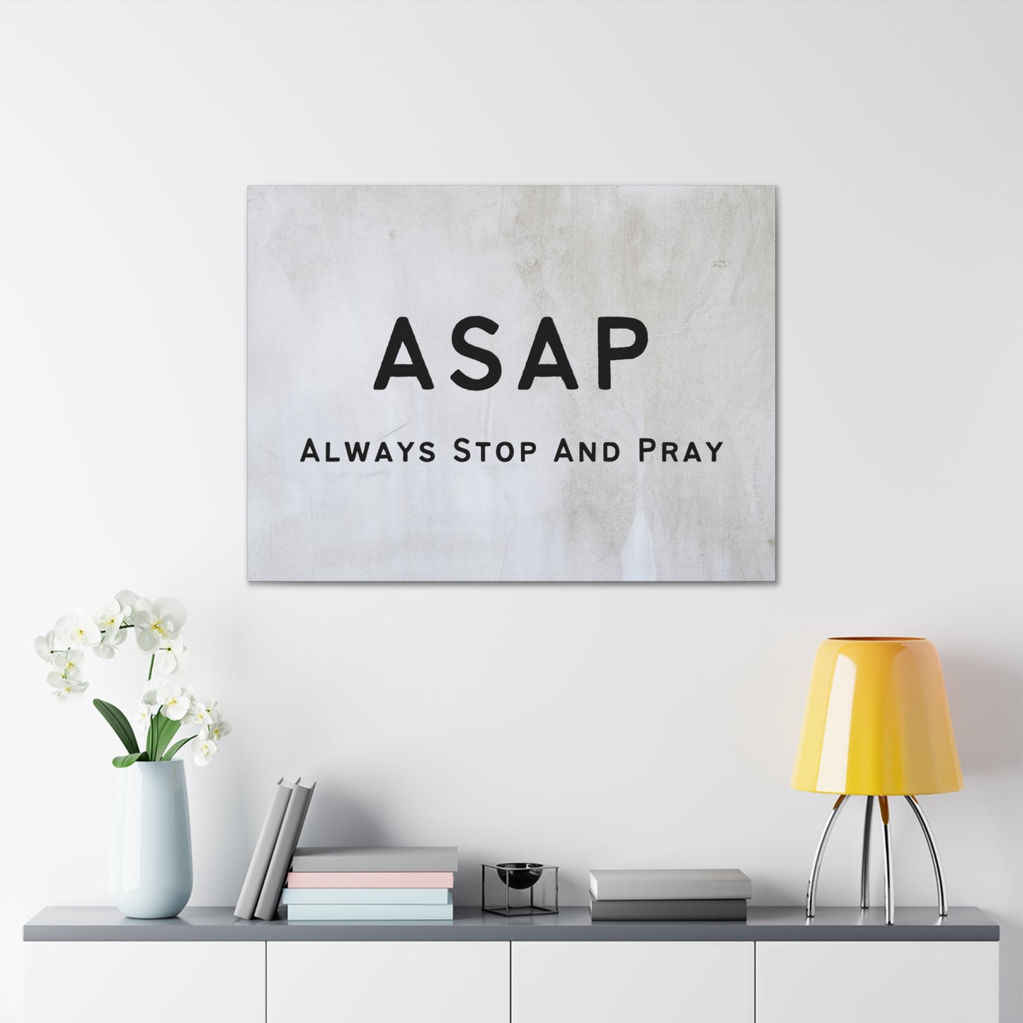 "ASAP Always Stop And Pray" Wall Art - Weave Got Gifts - Unique Gifts You Won’t Find Anywhere Else!