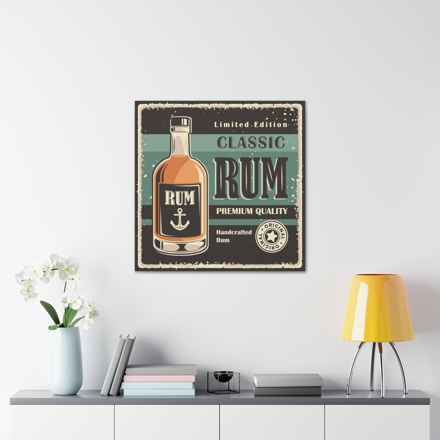 "Classic Rum" Wall Art - Weave Got Gifts - Unique Gifts You Won’t Find Anywhere Else!