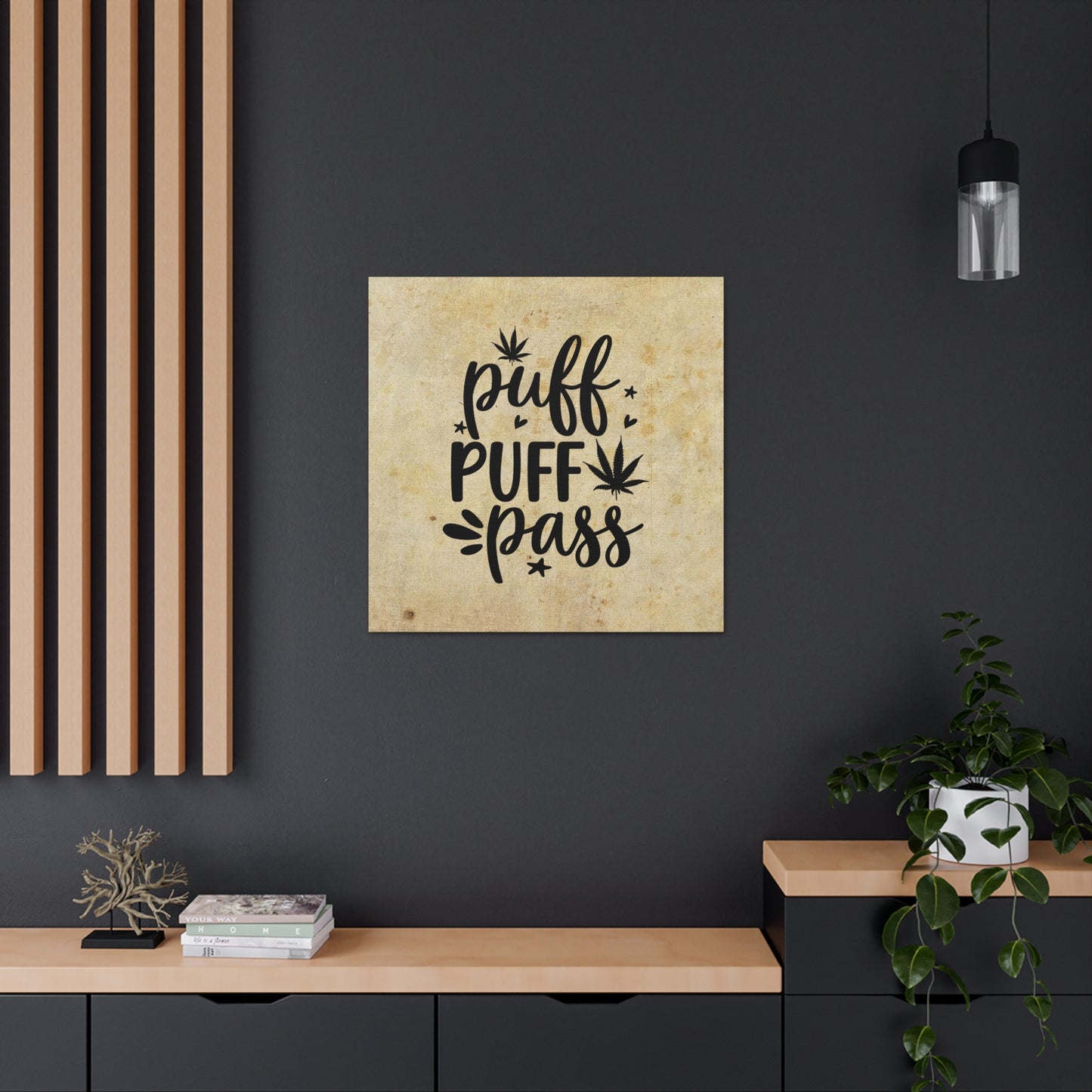 "Puff Puff Pass" Wall Art - Weave Got Gifts - Unique Gifts You Won’t Find Anywhere Else!