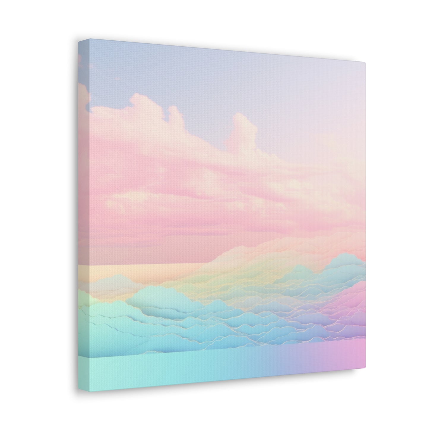 "Rainbow Clouds Abstract" Wall Art - Weave Got Gifts - Unique Gifts You Won’t Find Anywhere Else!