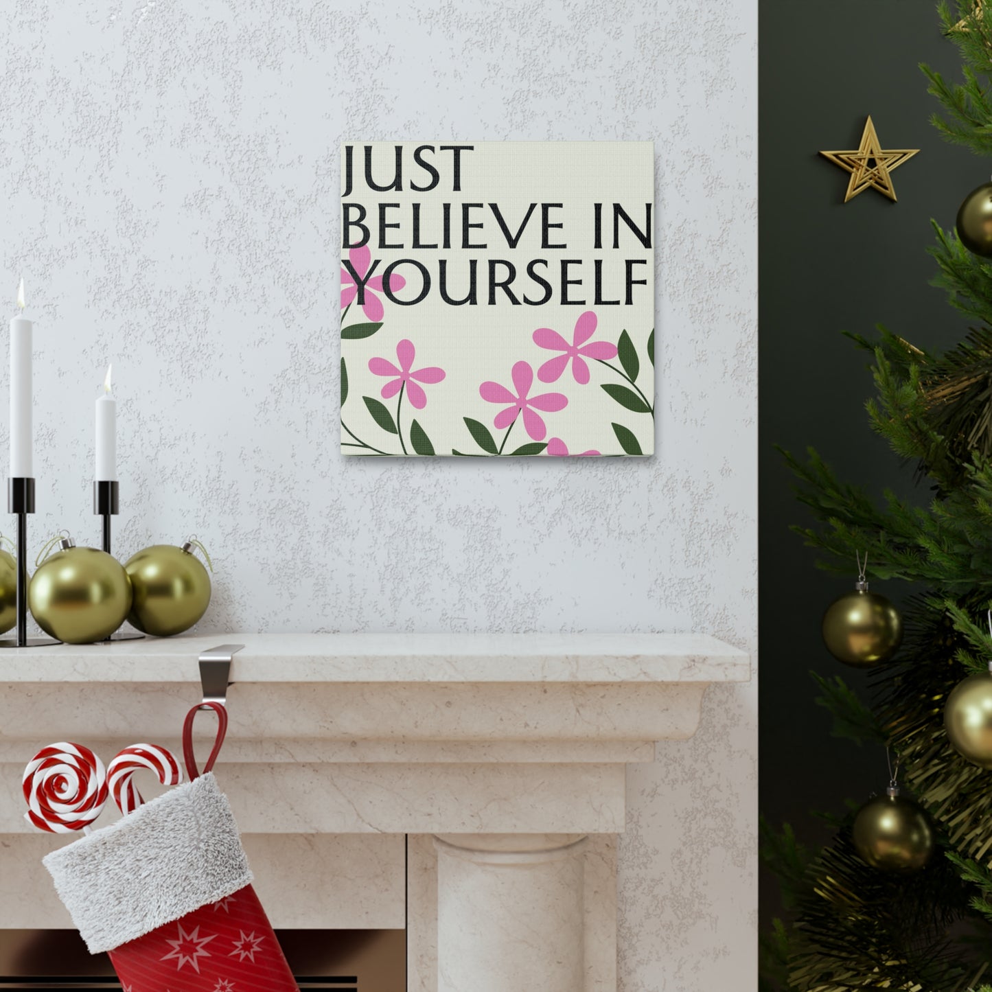 "Just Believe In Yourself" Wall Art - Weave Got Gifts - Unique Gifts You Won’t Find Anywhere Else!