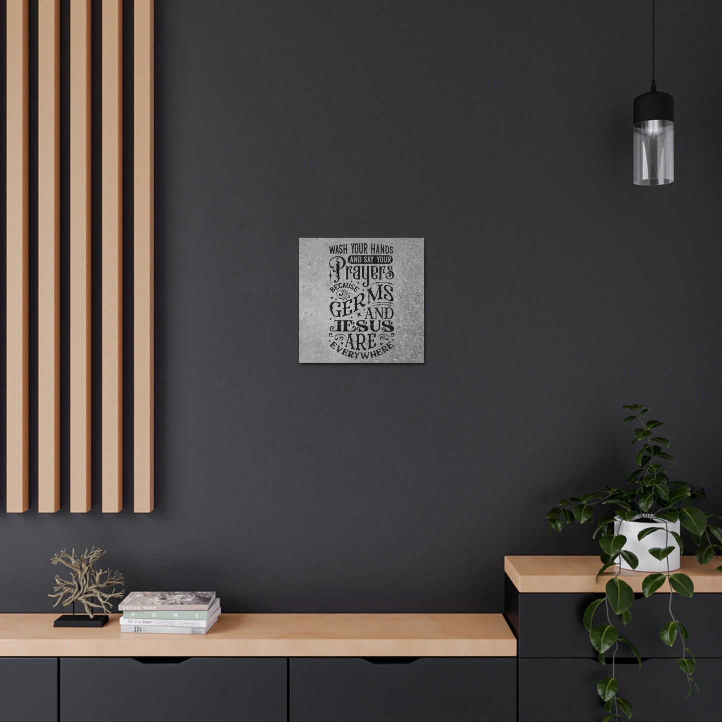 "Wash Your Hands & Say Your Prayers" Wall Art - Weave Got Gifts - Unique Gifts You Won’t Find Anywhere Else!