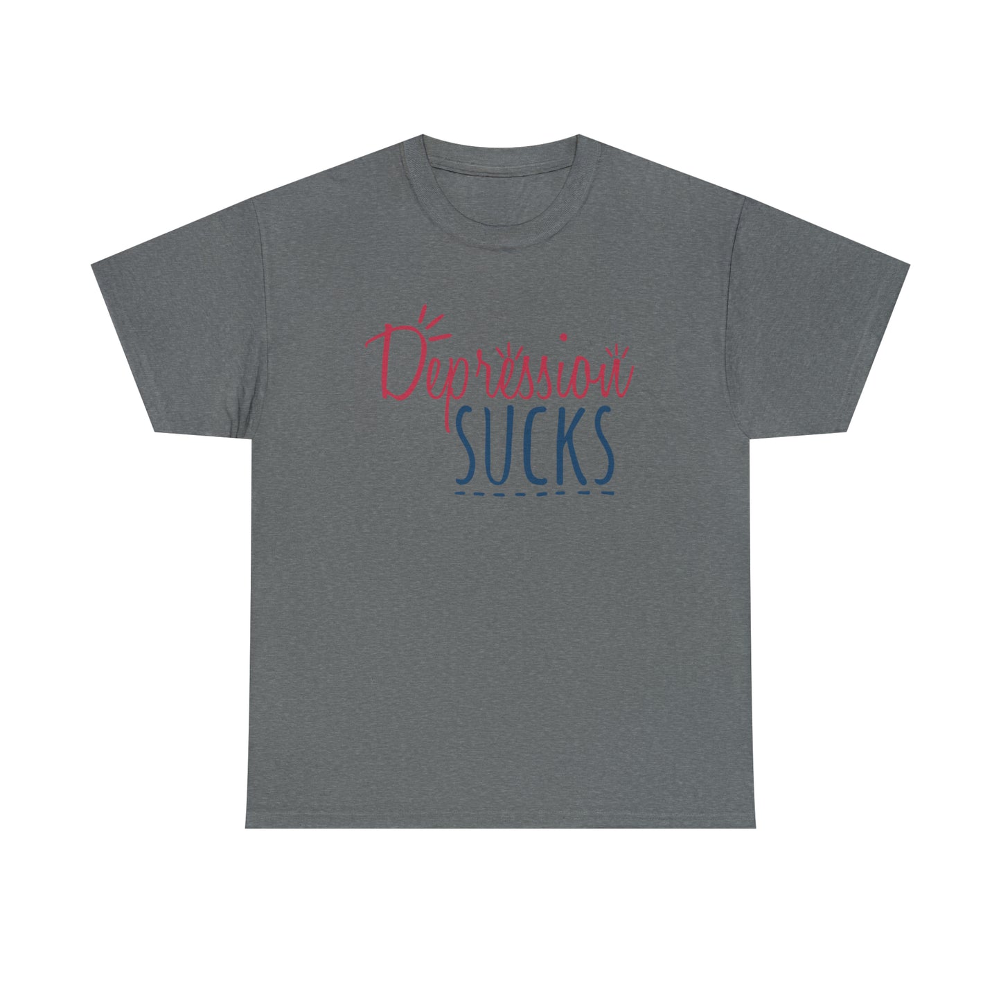 "Depression Sucks" T-Shirt - Weave Got Gifts - Unique Gifts You Won’t Find Anywhere Else!