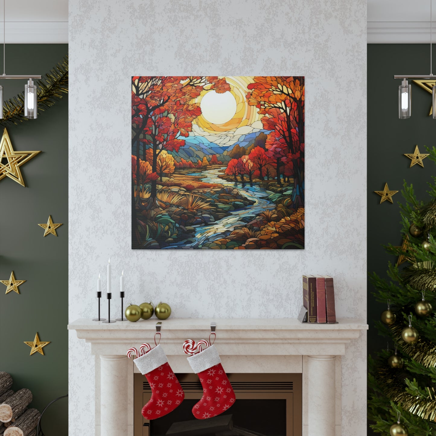 "Riverside Serenity" Wall Art - Weave Got Gifts - Unique Gifts You Won’t Find Anywhere Else!