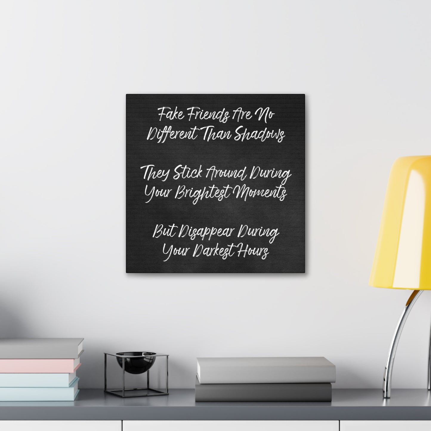 "Fake Friends" Wall Art - Weave Got Gifts - Unique Gifts You Won’t Find Anywhere Else!