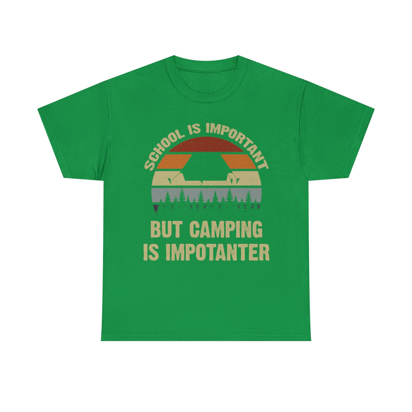 "Camping Is Importanter" T-Shirt - Weave Got Gifts - Unique Gifts You Won’t Find Anywhere Else!