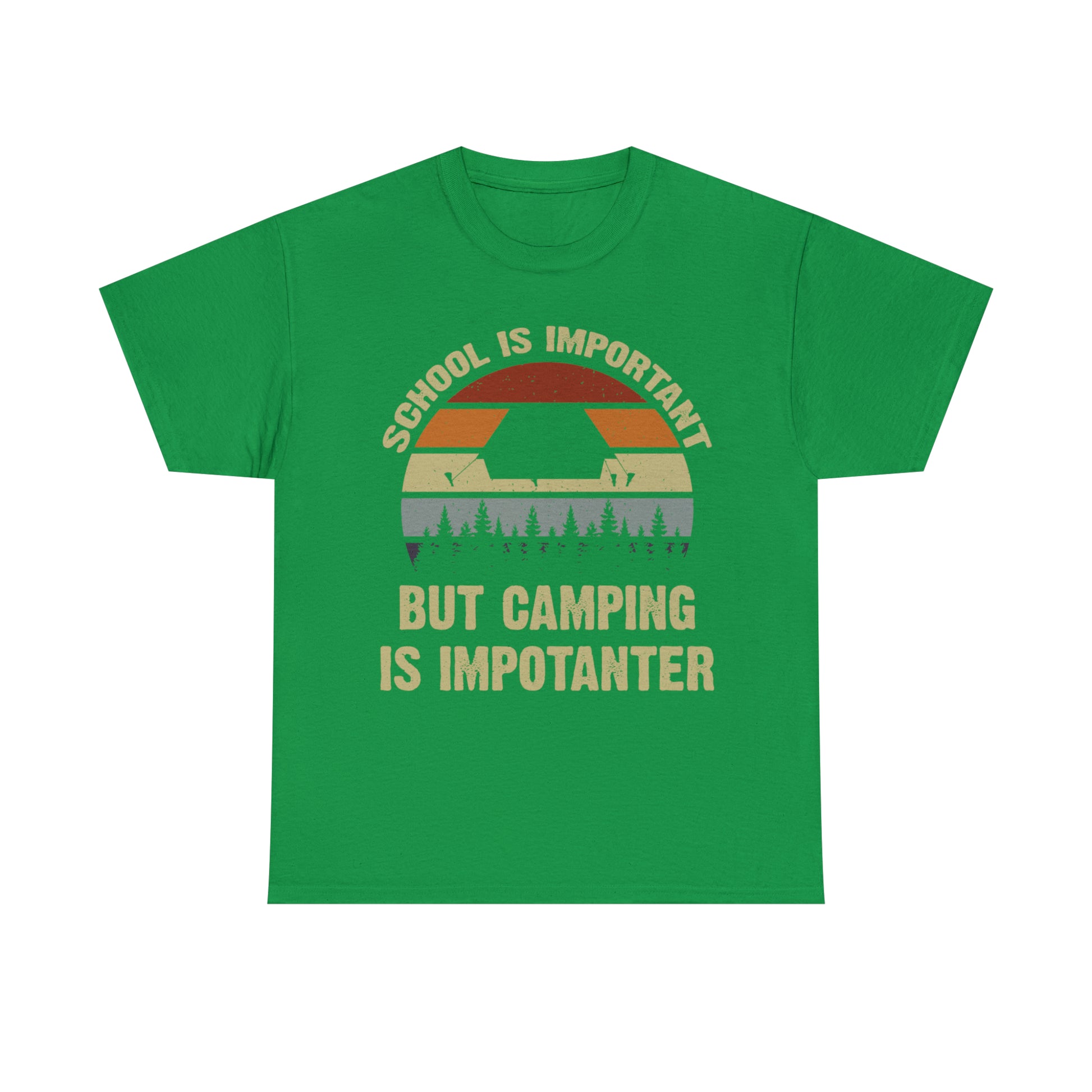 "Camping Is Importanter" T-Shirt - Weave Got Gifts - Unique Gifts You Won’t Find Anywhere Else!