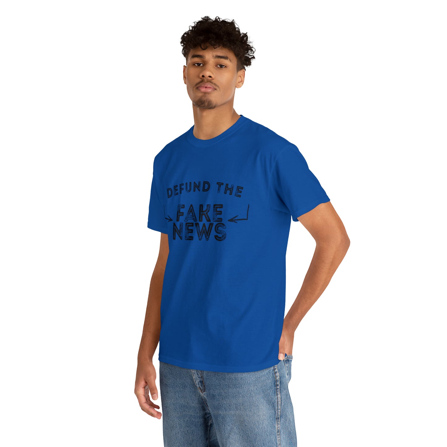 "Defund The Fake News" T-Shirt - Weave Got Gifts - Unique Gifts You Won’t Find Anywhere Else!