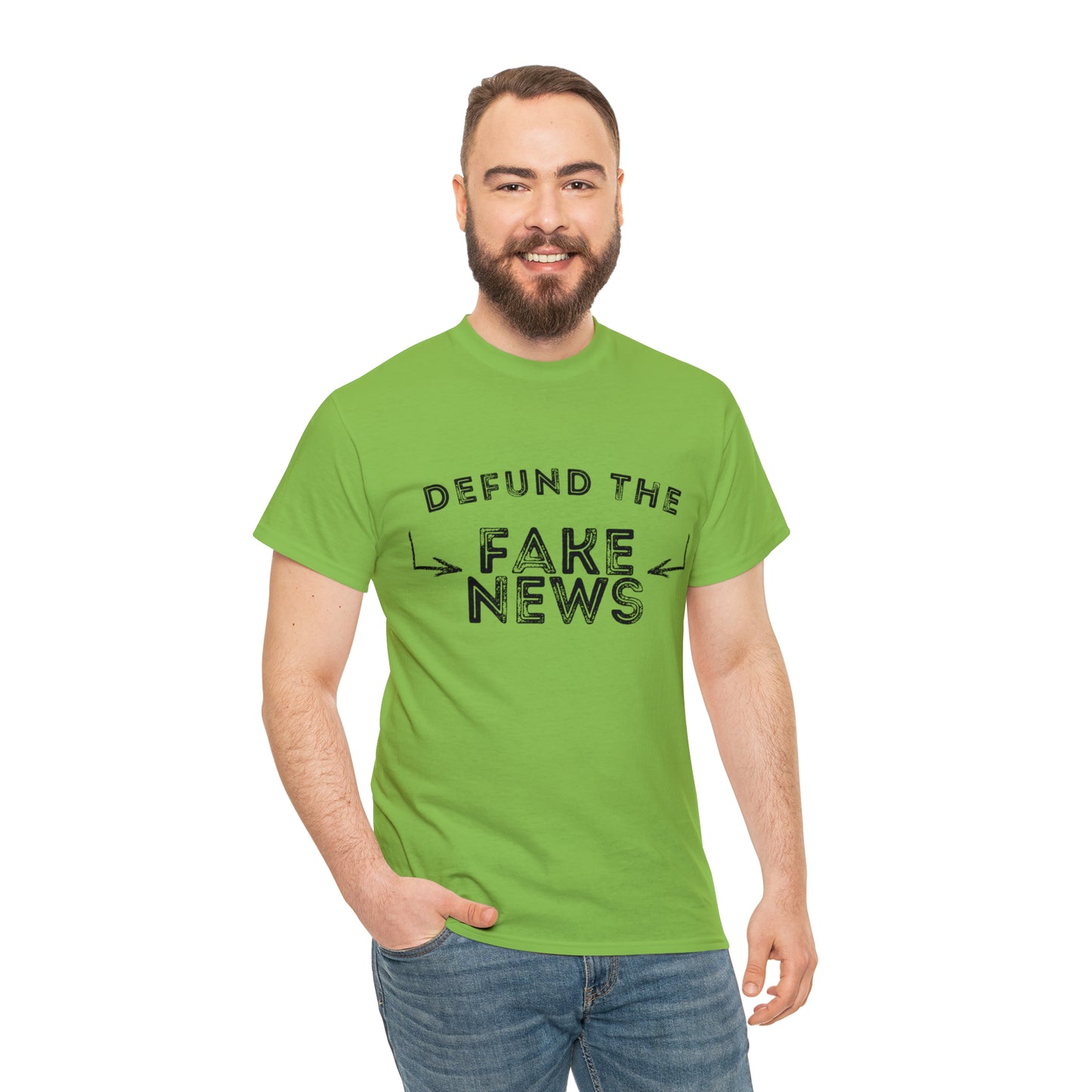 "Defund The Fake News" T-Shirt - Weave Got Gifts - Unique Gifts You Won’t Find Anywhere Else!