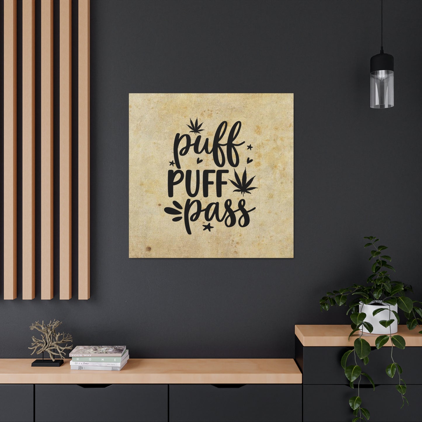 "Puff Puff Pass" Wall Art - Weave Got Gifts - Unique Gifts You Won’t Find Anywhere Else!