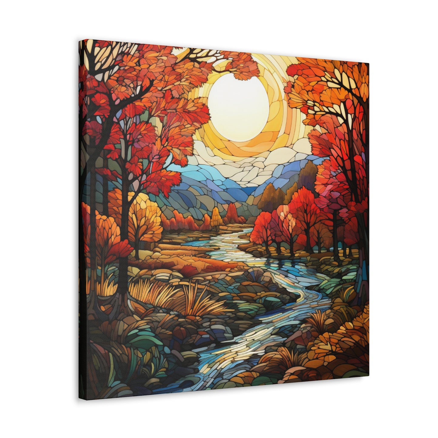 "Riverside Serenity" Wall Art - Weave Got Gifts - Unique Gifts You Won’t Find Anywhere Else!
