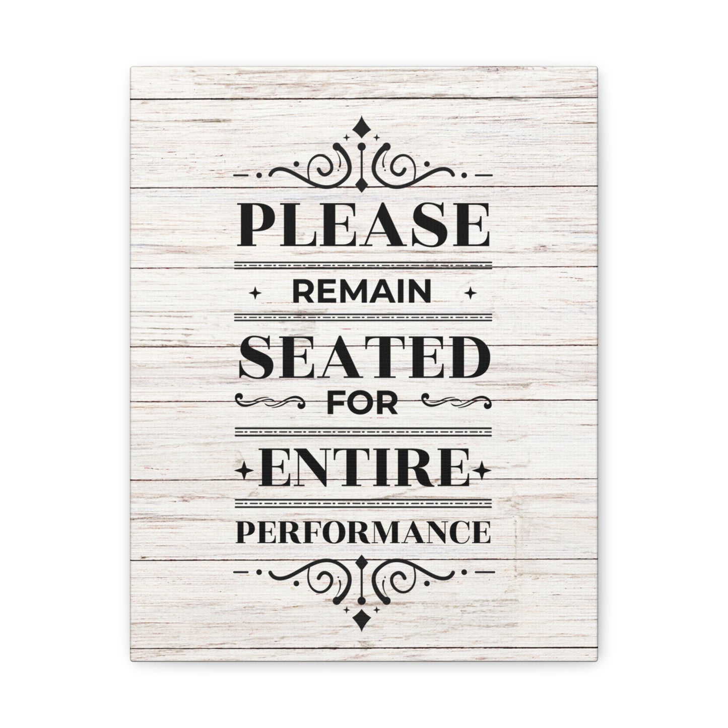 "Please Remain Seated" Bathroom Wall Art - Weave Got Gifts - Unique Gifts You Won’t Find Anywhere Else!