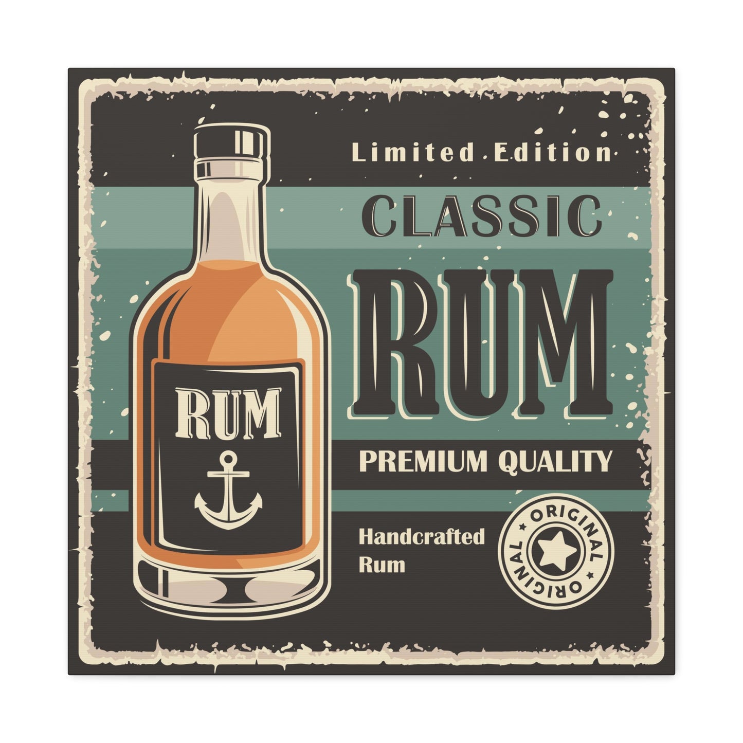 "Classic Rum" Wall Art - Weave Got Gifts - Unique Gifts You Won’t Find Anywhere Else!