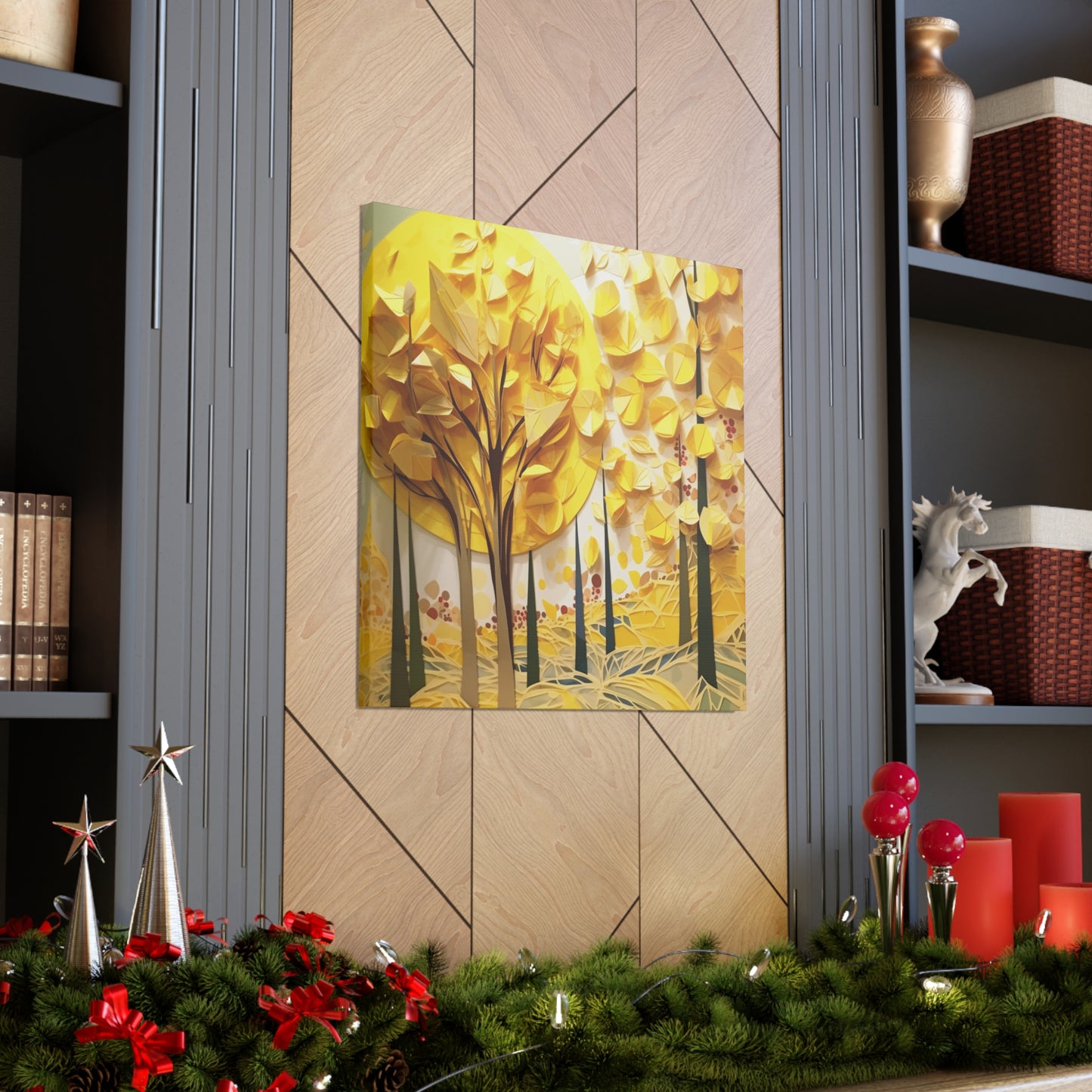 Golden Forest" Wall Art - Weave Got Gifts - Unique Gifts You Won’t Find Anywhere Else!