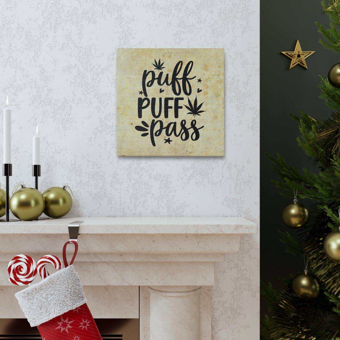"Puff Puff Pass" Wall Art - Weave Got Gifts - Unique Gifts You Won’t Find Anywhere Else!