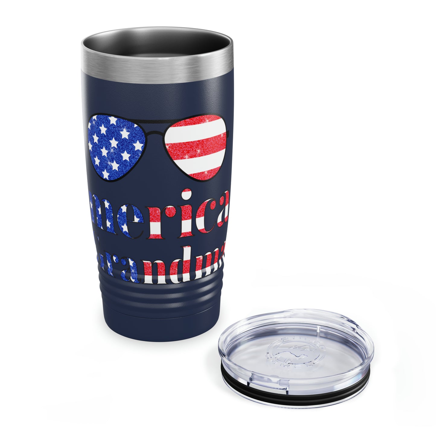 "American Grandma" Ring neck Tumbler - Weave Got Gifts - Unique Gifts You Won’t Find Anywhere Else!
