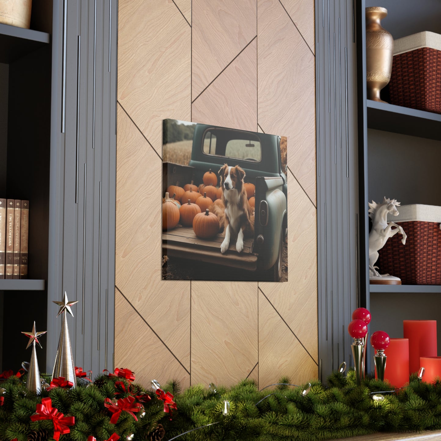"Farm Life Dog" Wall Art - Weave Got Gifts - Unique Gifts You Won’t Find Anywhere Else!