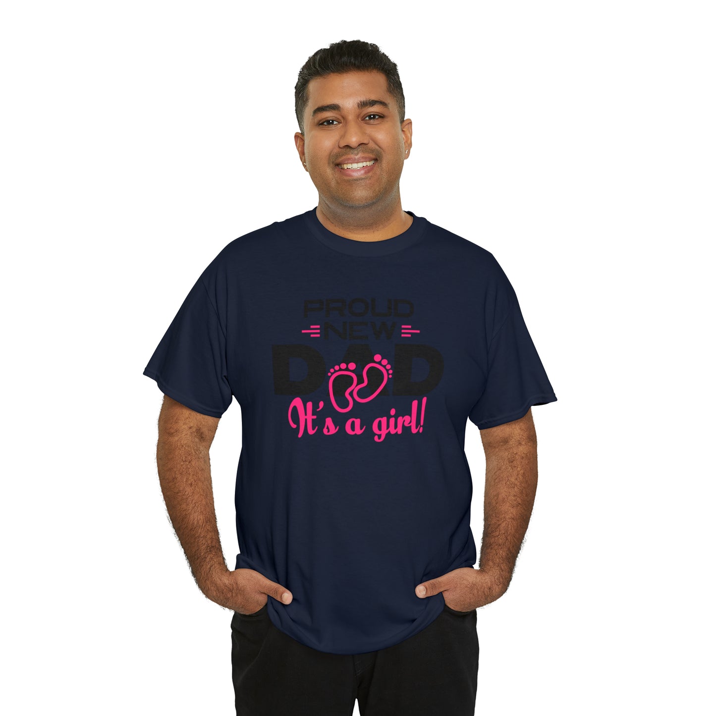 "Proud New Girl Dad" T-Shirt - Weave Got Gifts - Unique Gifts You Won’t Find Anywhere Else!