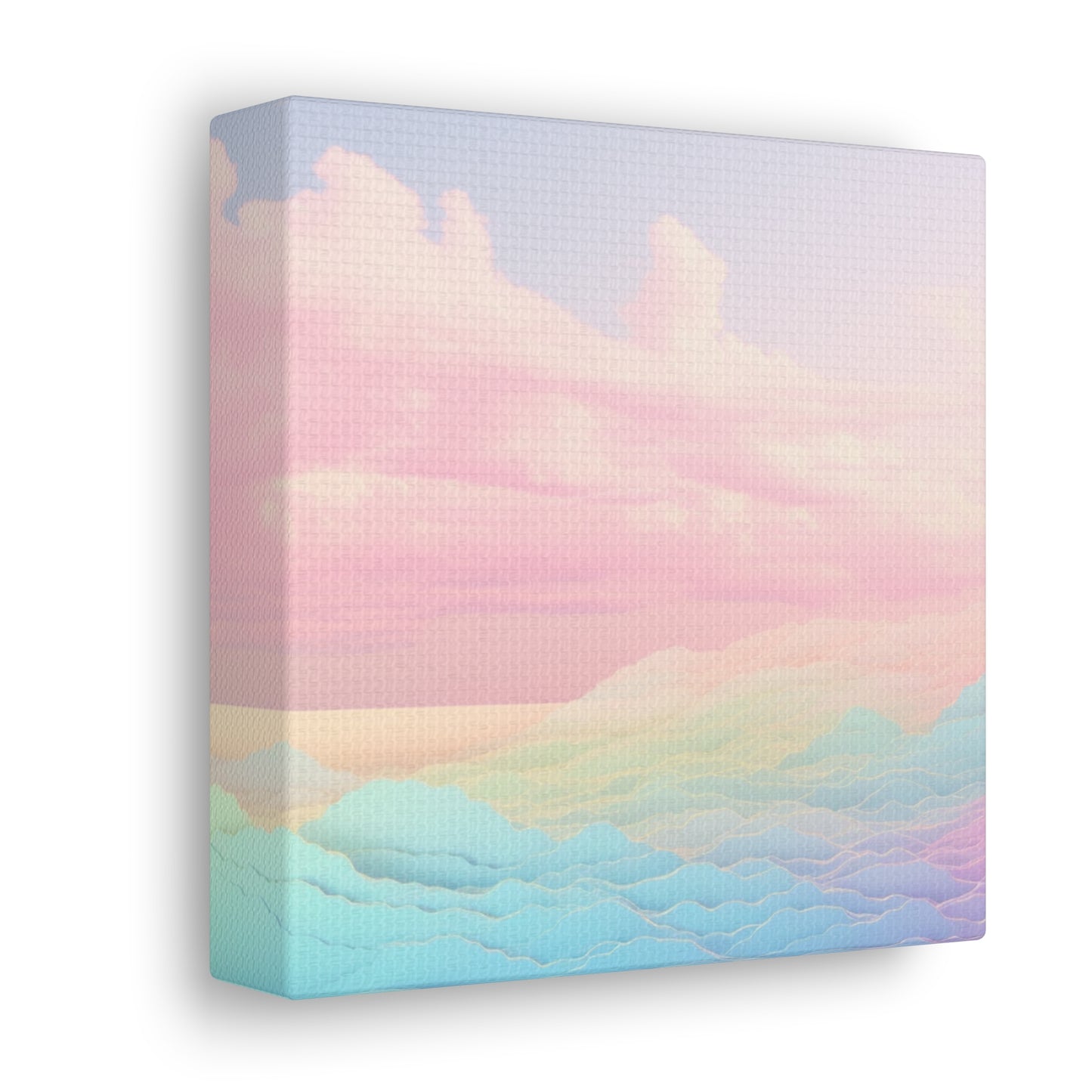 "Rainbow Clouds Abstract" Wall Art - Weave Got Gifts - Unique Gifts You Won’t Find Anywhere Else!