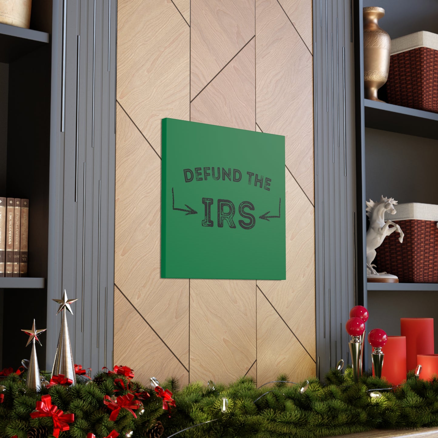 "Defund The IRS" Wall Art - Weave Got Gifts - Unique Gifts You Won’t Find Anywhere Else!