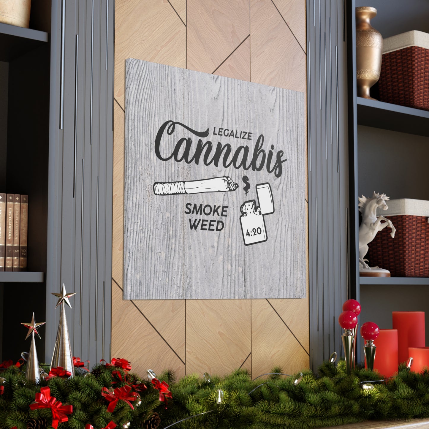 "Legalize Cannabis" Wall Art - Weave Got Gifts - Unique Gifts You Won’t Find Anywhere Else!