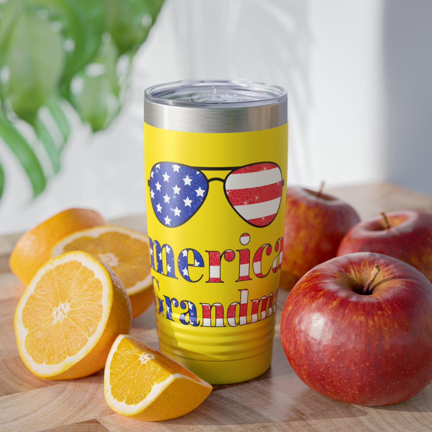 "American Grandma" Ring neck Tumbler - Weave Got Gifts - Unique Gifts You Won’t Find Anywhere Else!