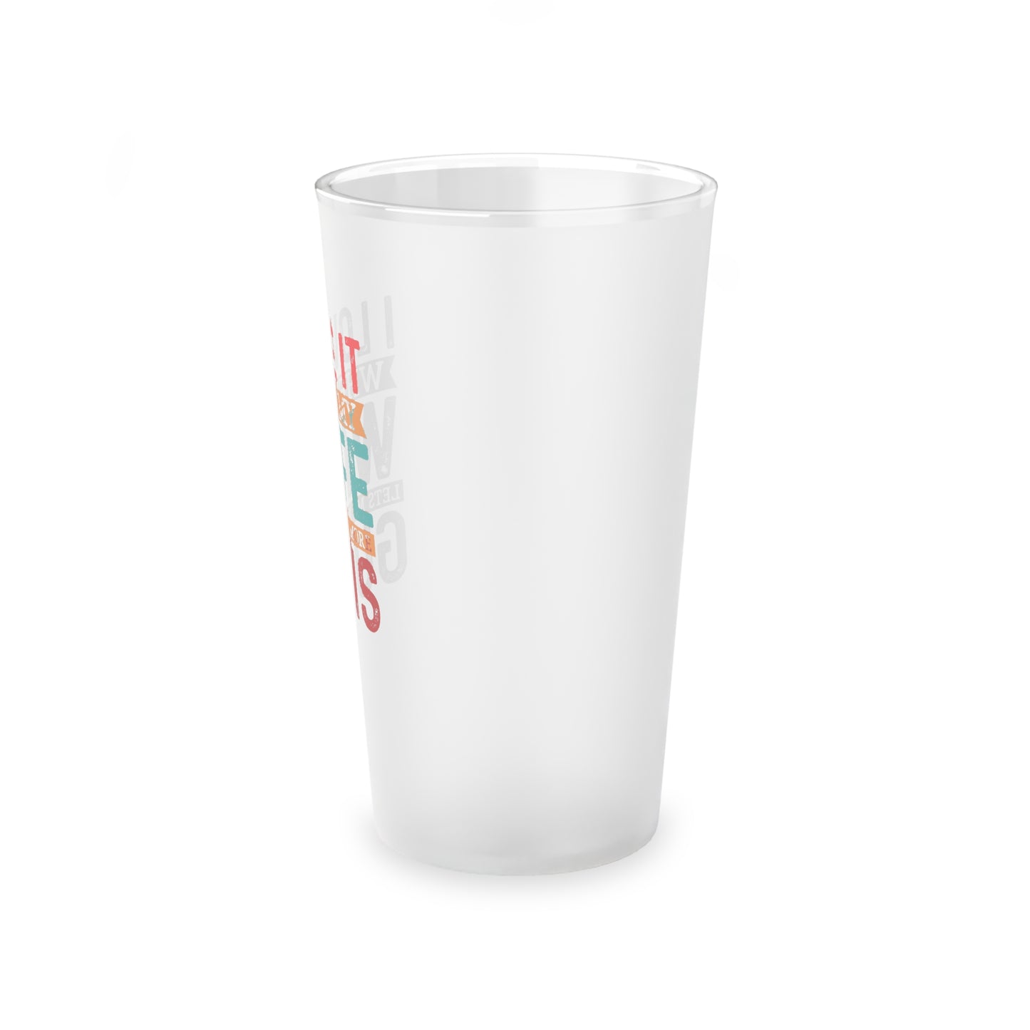 "I Love When My Wife Lets Me Buy More Guns" Frosted Pint Glass, 16oz - Weave Got Gifts - Unique Gifts You Won’t Find Anywhere Else!