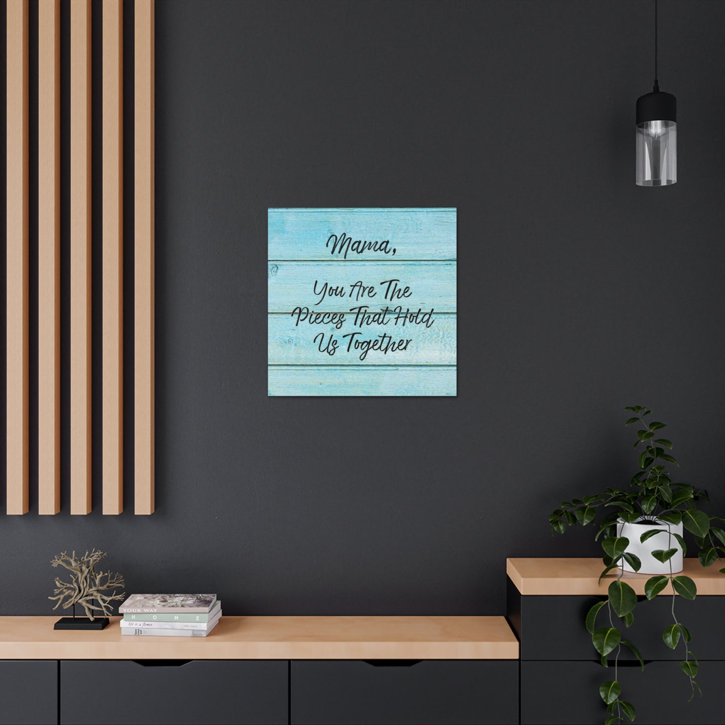 "Mama, You Are The Pieces That Hold Us Together" Wall Art - Weave Got Gifts - Unique Gifts You Won’t Find Anywhere Else!