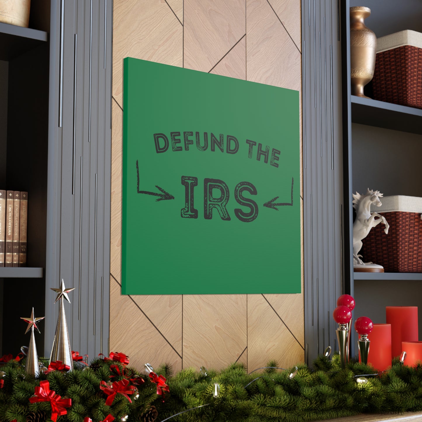 "Defund The IRS" Wall Art - Weave Got Gifts - Unique Gifts You Won’t Find Anywhere Else!