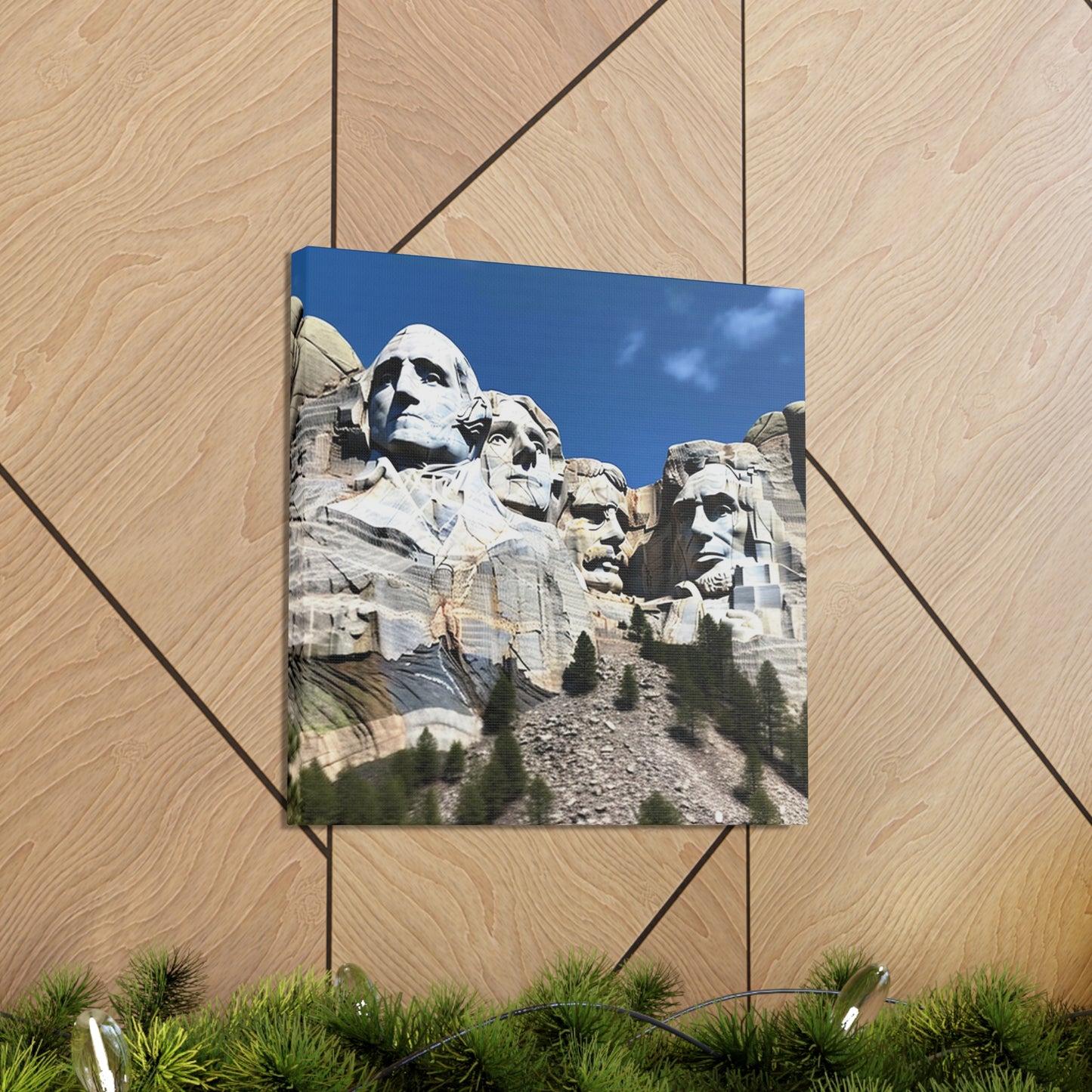 "Mount Rushmore Photo" Wall Art - Weave Got Gifts - Unique Gifts You Won’t Find Anywhere Else!
