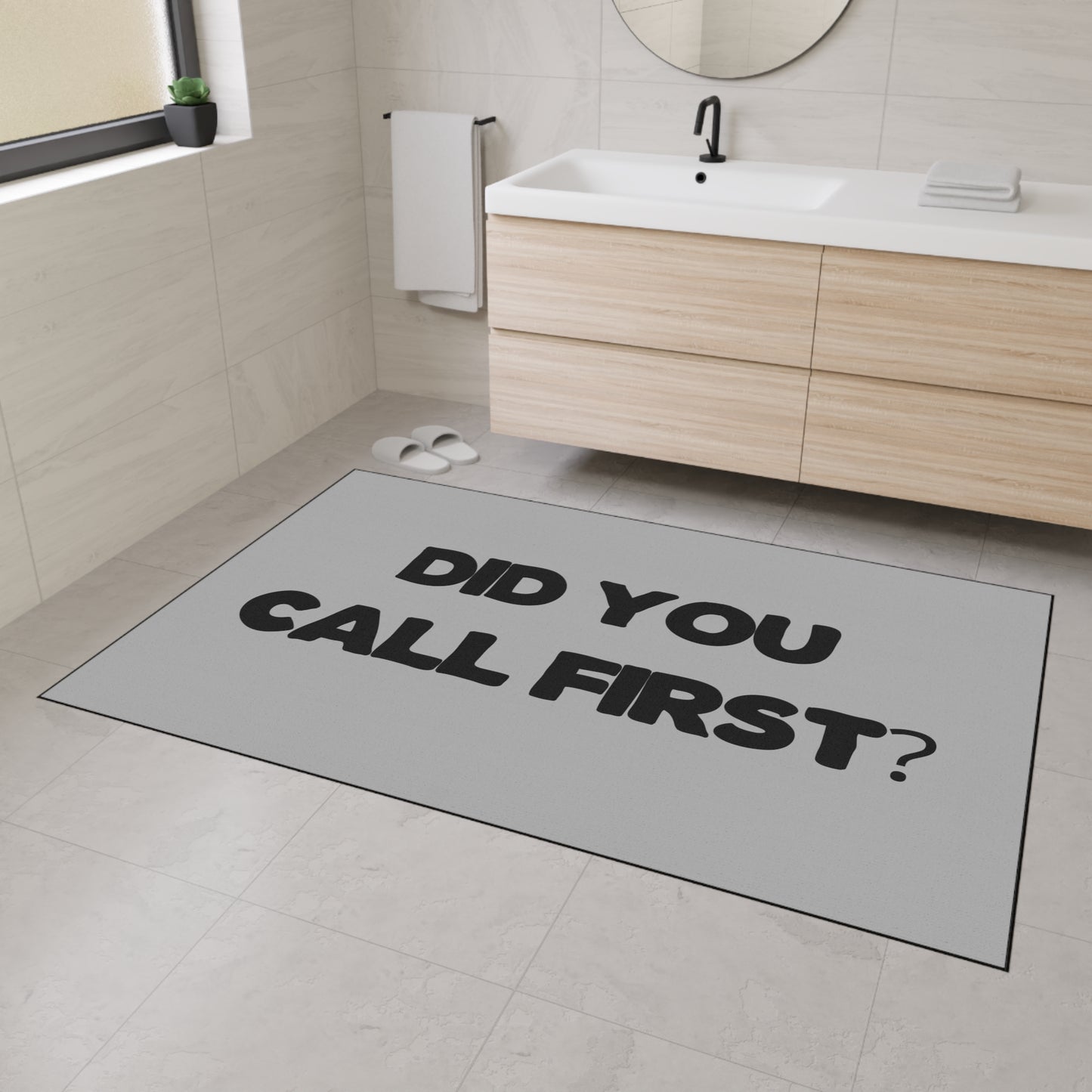 "Did You Call First?" Door Mat - Weave Got Gifts - Unique Gifts You Won’t Find Anywhere Else!