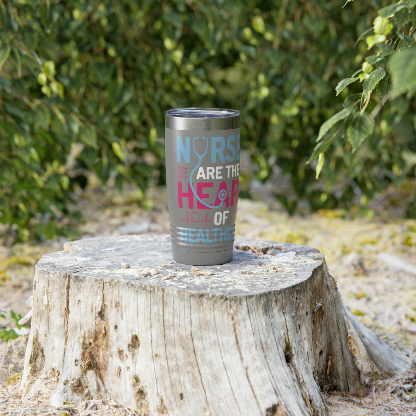 "Nurses Are The Heart Of Healthcare" Tumbler - Weave Got Gifts - Unique Gifts You Won’t Find Anywhere Else!