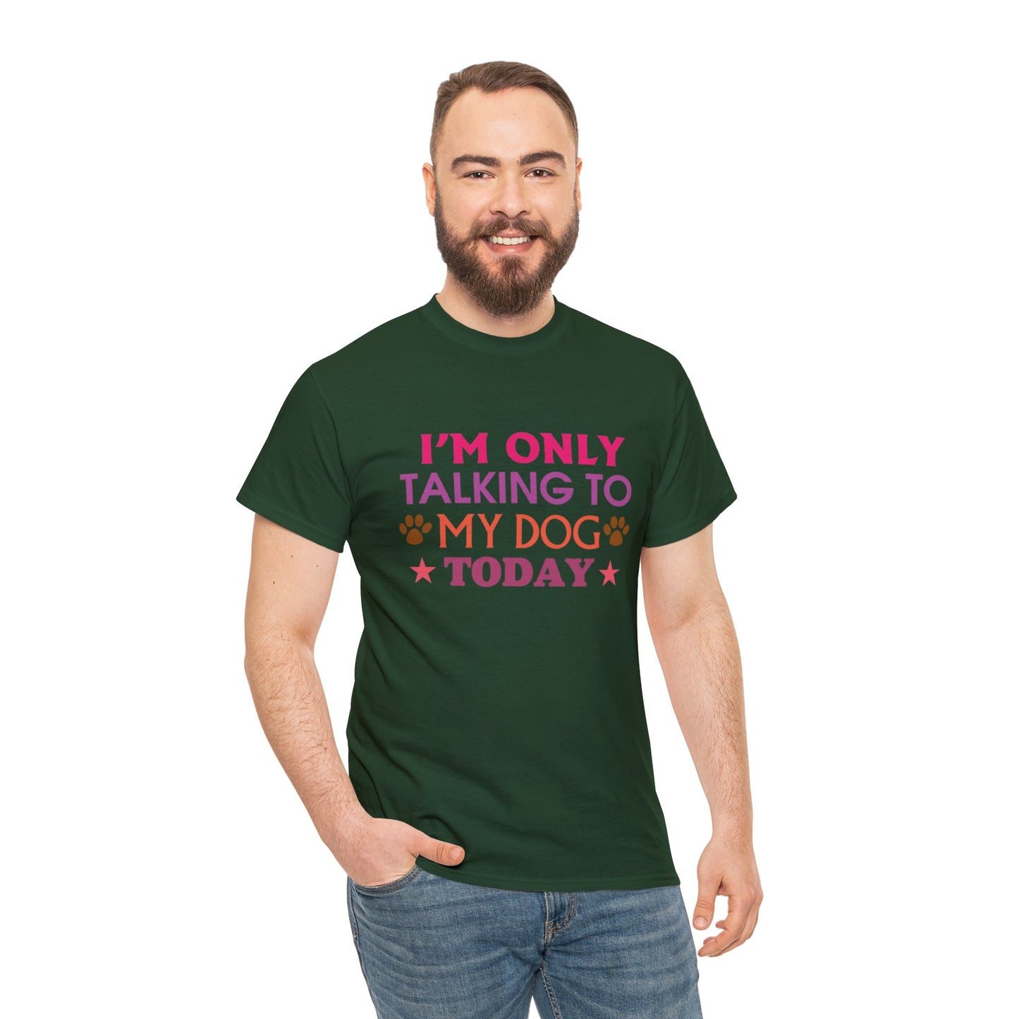 "Only Talking To My Dog" T-Shirt - Weave Got Gifts - Unique Gifts You Won’t Find Anywhere Else!