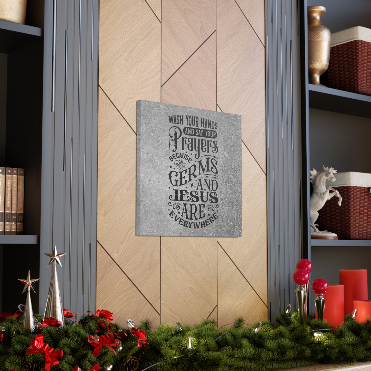 "Wash Your Hands & Say Your Prayers" Wall Art - Weave Got Gifts - Unique Gifts You Won’t Find Anywhere Else!