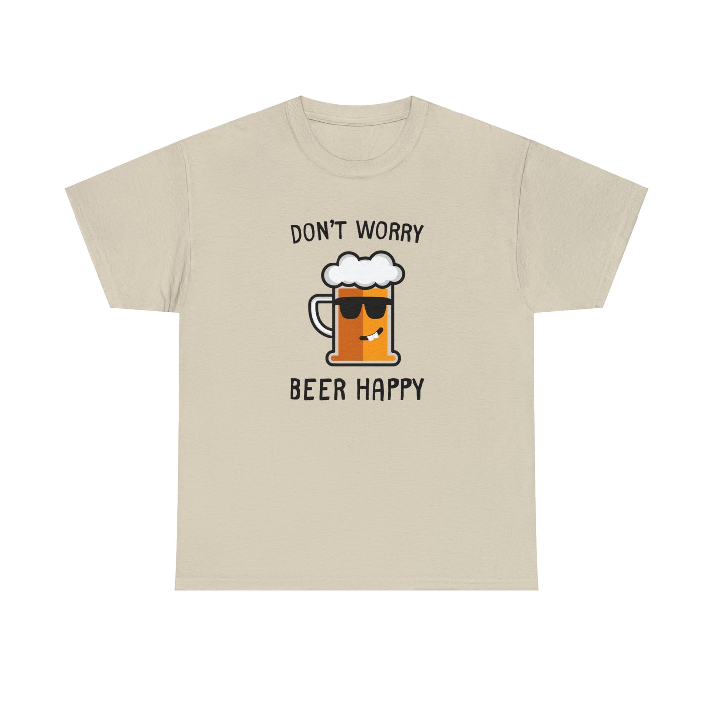 Funny beer t-shirt with beer mug graphic