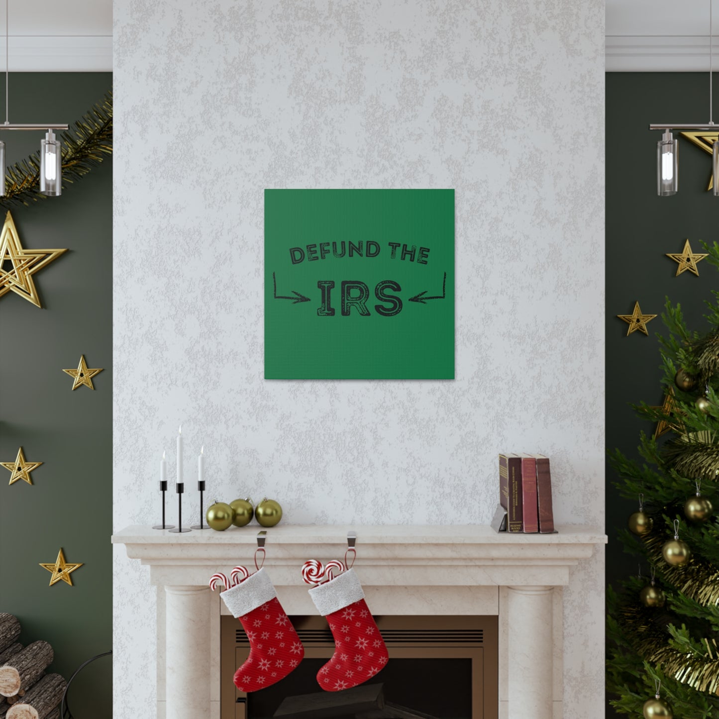 "Defund The IRS" Wall Art - Weave Got Gifts - Unique Gifts You Won’t Find Anywhere Else!
