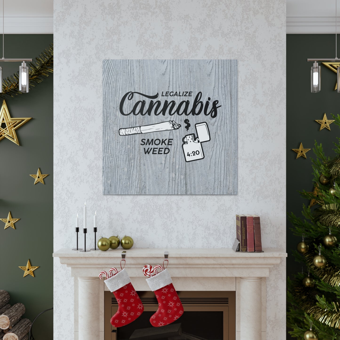 "Legalize Cannabis" Wall Art - Weave Got Gifts - Unique Gifts You Won’t Find Anywhere Else!