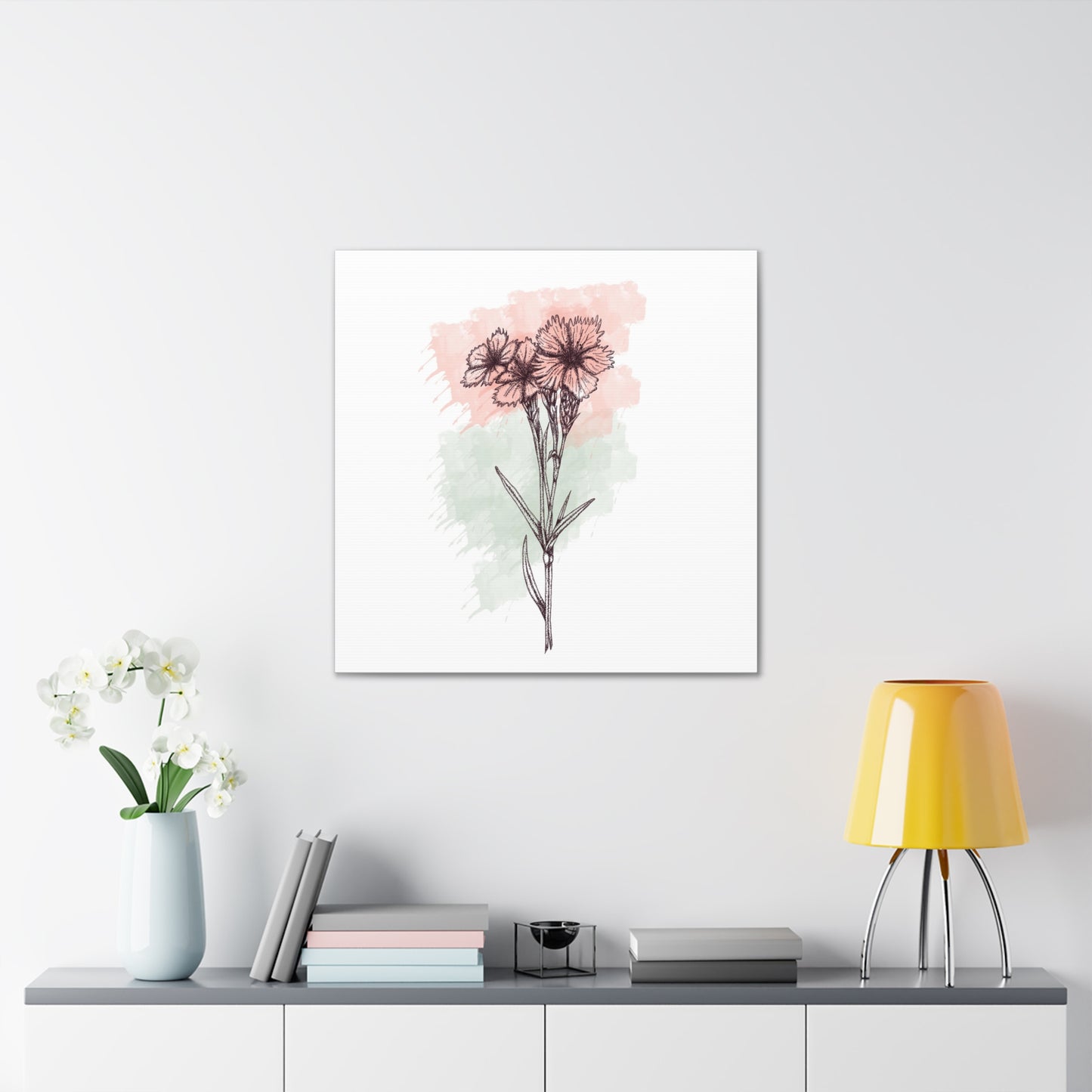 "Minimalist Flower" Wall Art - Weave Got Gifts - Unique Gifts You Won’t Find Anywhere Else!