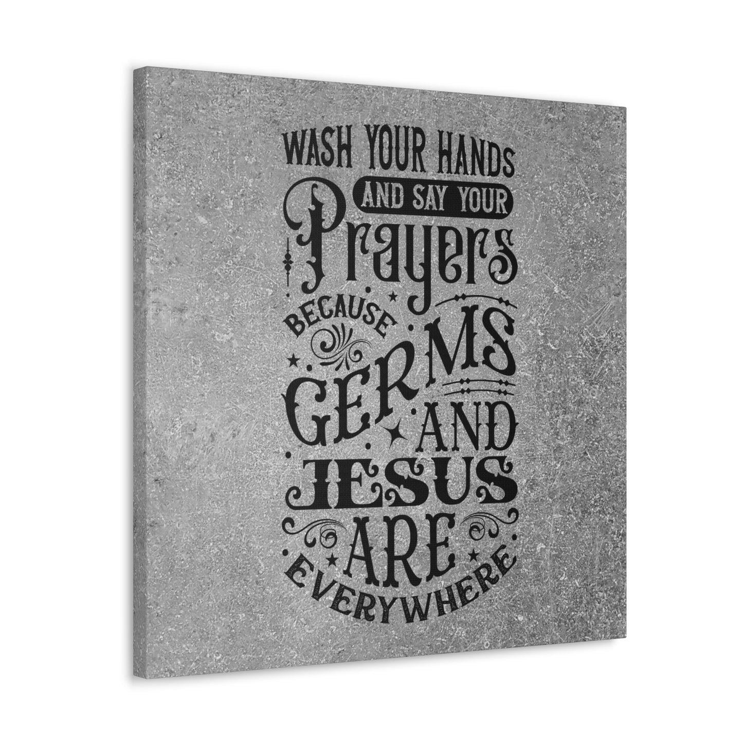 "Wash Your Hands & Say Your Prayers" Wall Art - Weave Got Gifts - Unique Gifts You Won’t Find Anywhere Else!