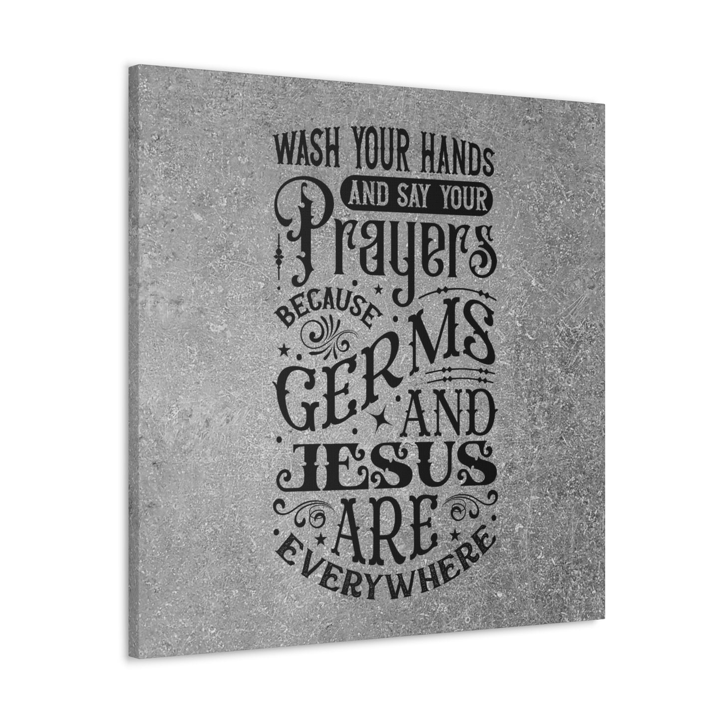 "Wash Your Hands & Say Your Prayers" Wall Art - Weave Got Gifts - Unique Gifts You Won’t Find Anywhere Else!
