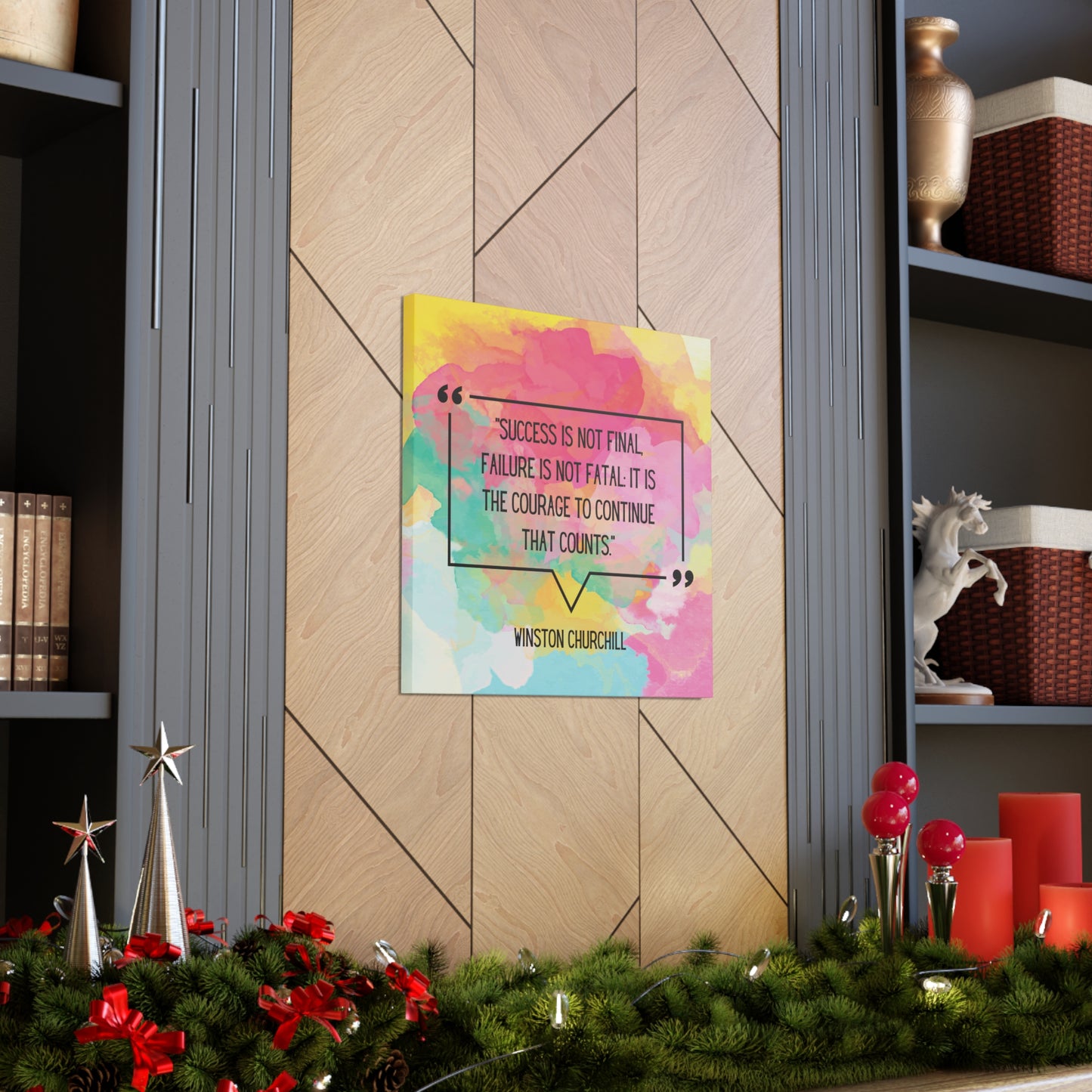 "Failure Is Not Fatal" Wall Art - Weave Got Gifts - Unique Gifts You Won’t Find Anywhere Else!