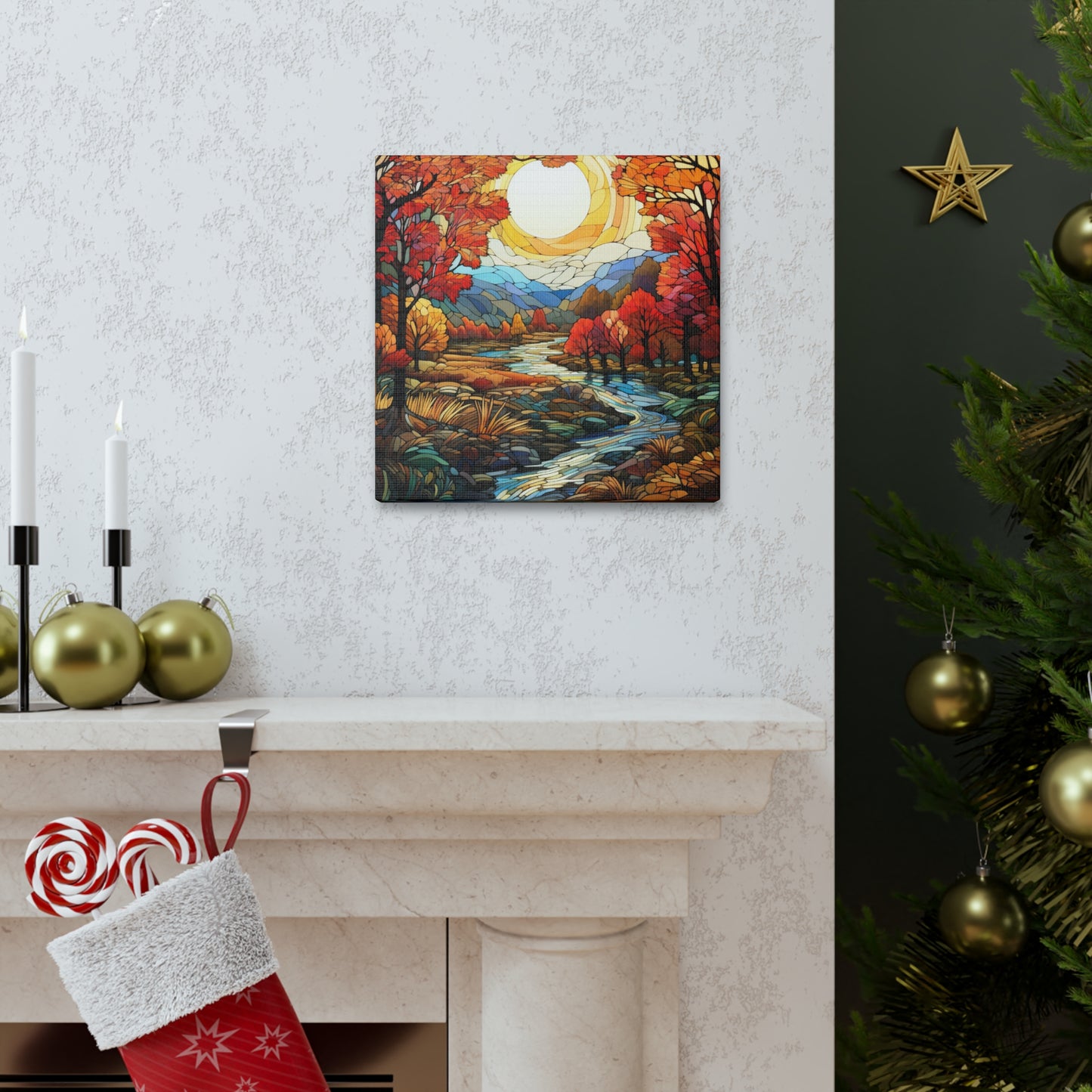 "Riverside Serenity" Wall Art - Weave Got Gifts - Unique Gifts You Won’t Find Anywhere Else!