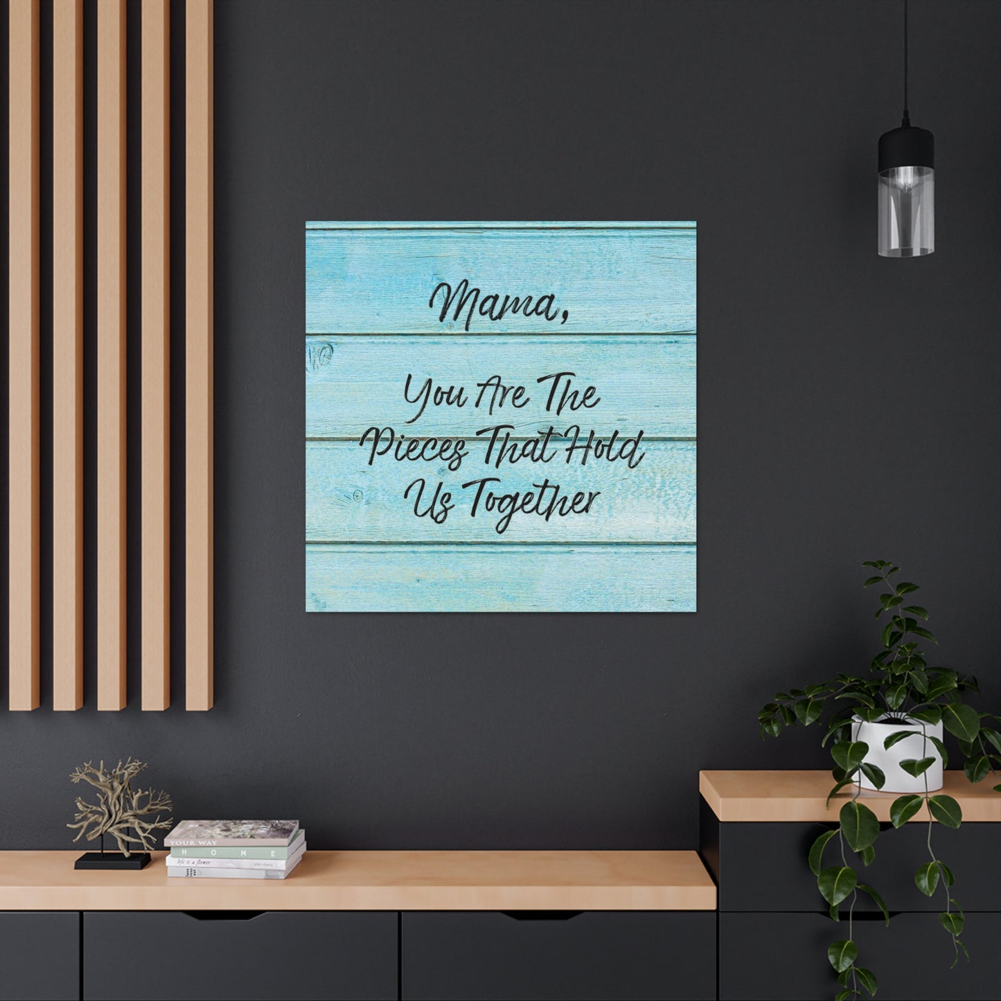 "Mama, You Are The Pieces That Hold Us Together" Wall Art - Weave Got Gifts - Unique Gifts You Won’t Find Anywhere Else!